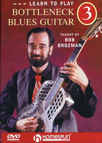 Image 1 of DVD - Learn to Play Bottleneck Blues Guitar: Vol. 3 - Repertoire - SKU# 300-DVD345 : Product Type Media : Elderly Instruments