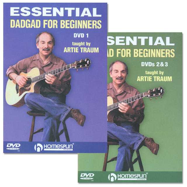 Image 1 of DVD - Essential DADGAD for Beginners: Three DVD Set - SKU# 300-DVD36SET : Product Type Media : Elderly Instruments