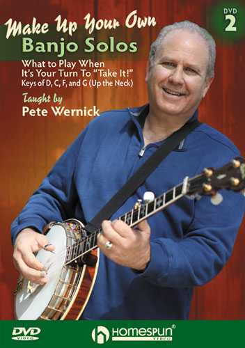 Image 1 of DVD - Make Up Your Own Banjo Solos 2: What to Play When It's Your Turn to Take It! - SKU# 300-DVD381 : Product Type Media : Elderly Instruments