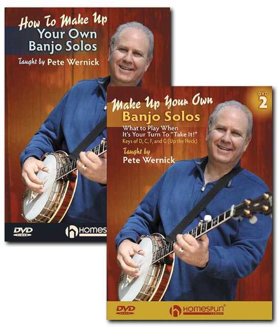 Image 1 of DVD - Make Up Your Own Banjo Solos : Two DVD Set - SKU# 300-DVD381SET : Product Type Media : Elderly Instruments