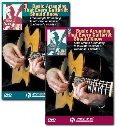 Image 1 of DVD-The Happy Traum Guitar Method: Basic Arranging That Every Guitarist Should Know - Two DVD Set - SKU# 300-DVD385SET : Product Type Media : Elderly Instruments