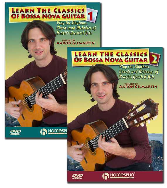 Image 1 of DVD - Learn the Classics of Bossa Nova Guitar - Two DVD Set - SKU# 300-DVD392SET : Product Type Media : Elderly Instruments