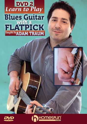 Image 1 of DVD - Learn to Play Blues Guitar with a Flatpick, Vol. 2 - SKU# 300-DVD394 : Product Type Media : Elderly Instruments
