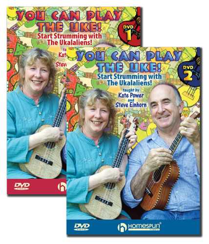 Image 1 of DVD - You Can Play the Uke! - Two DVD Set - SKU# 300-DVD397SET : Product Type Media : Elderly Instruments