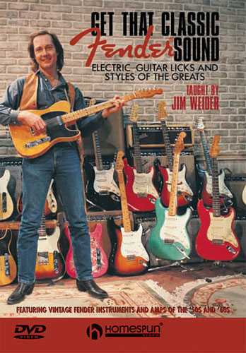 Image 1 of DVD - Get That Classic Fender Sound: Electric Guitar Licks & Styles of the Greats - SKU# 300-DVD39 : Product Type Media : Elderly Instruments