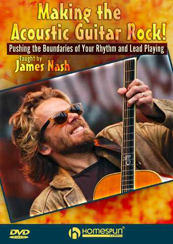 Image 1 of DVD - Making the Acoustic Guitar Rock! - Pushing the Boundaries of Your Rhythm and Lead Playing - SKU# 300-DVD406 : Product Type Media : Elderly Instruments