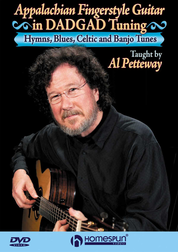 Image 1 of DVD - Appalachian Fingerstyle Guitar in DADGAD Tuning - Hymns, Blues, Celtic and Banjo Tunes - SKU# 300-DVD410 : Product Type Media : Elderly Instruments
