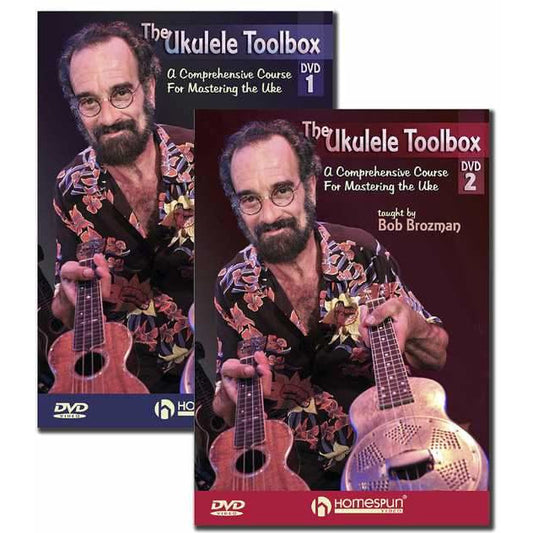 Image 1 of DVD-The Ukulele Toolbox: Two DVD Set - SKU# 300-DVD414SET : Product Type Media : Elderly Instruments