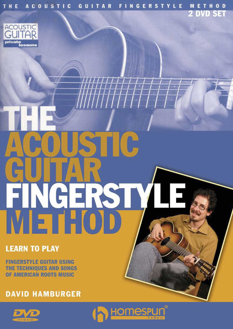Image 1 of DVD-The Acoustic Guitar Fingerstyle Method - SKU# 300-DVD415 : Product Type Media : Elderly Instruments