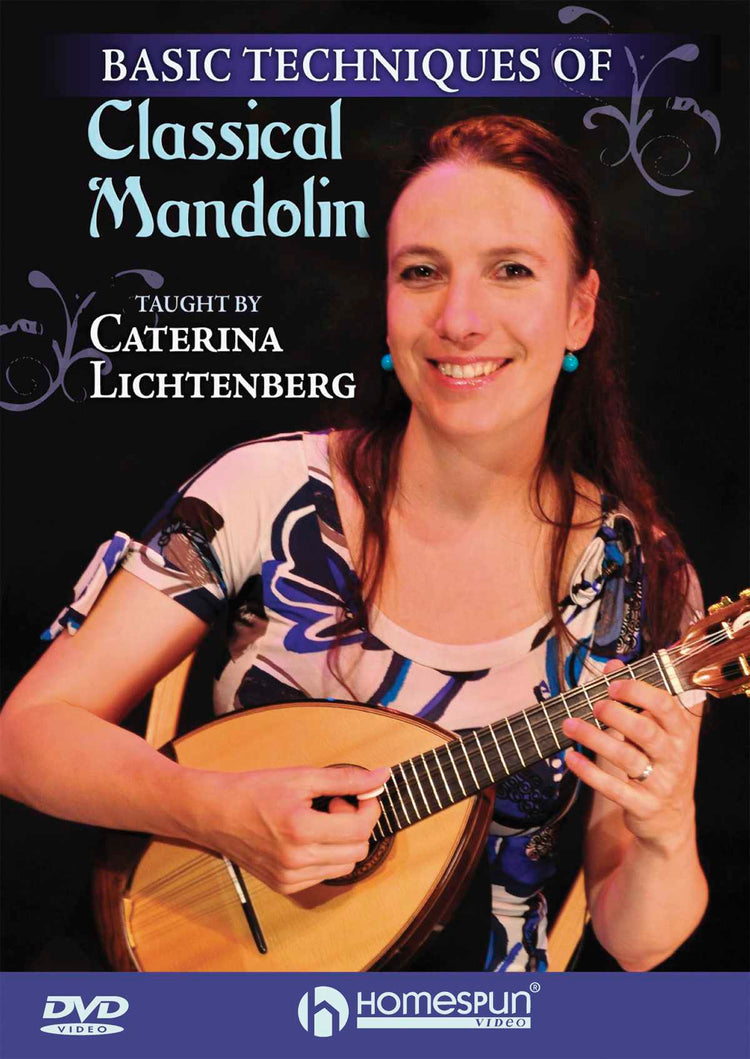 Image 1 of DVD - Basic Techniques of Classical Mandolin - SKU# 300-DVD417 : Product Type Media : Elderly Instruments