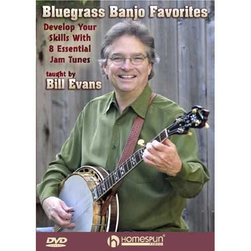 Image 1 of DVD - Bluegrass Banjo Favorites - Develop Your Skills with 8 Essential Jam Tunes - SKU# 300-DVD437 : Product Type Media : Elderly Instruments