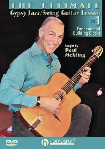 Image 1 of DVD-The Ultimate Gypsy Jazz/Swing Guitar Lesson - Lesson 1: Fundamental Building Blocks - SKU# 300-DVD443 : Product Type Media : Elderly Instruments
