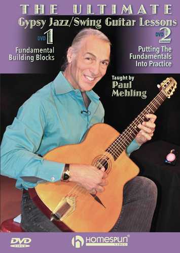 Image 1 of DVD-The Ultimate Gypsy Jazz/Swing Guitar Lesson: Two DVD Set - SKU# 300-DVD444SET : Product Type Media : Elderly Instruments