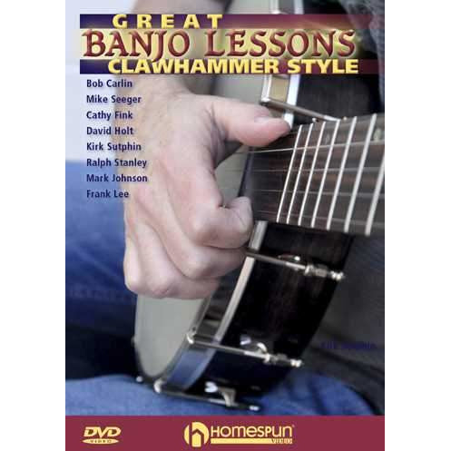 Image 1 of DVD - Great Banjo Lessons: Clawhammer Style - SKU# 300-DVD447 : Product Type Media : Elderly Instruments