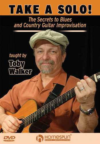 Image 1 of DVD - Take a Solo!-The Secrets to Blues and Country Guitar Improvisation - SKU# 300-DVD452 : Product Type Media : Elderly Instruments