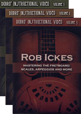Image 1 of Rob Ickes - Dobro Instructional Video: Three DVD Set - SKU# 300-DVD481SET : Product Type Media : Elderly Instruments