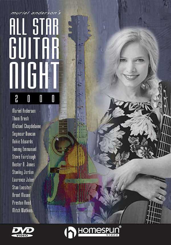 Image 1 of DVD - Muriel Anderson's All Star Guitar Night, Concert 2000 - SKU# 300-DVD4 : Product Type Media : Elderly Instruments