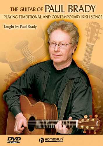 Image 1 of DVD-The Guitar of Paul Brady - Playing Traditional and Contemporary Irish Songs - SKU# 300-DVD52 : Product Type Media : Elderly Instruments