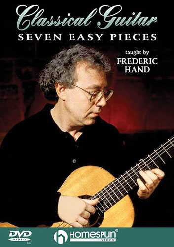 Image 1 of DVD - Seven Easy Pieces for Classical Guitar - SKU# 300-DVD55 : Product Type Media : Elderly Instruments