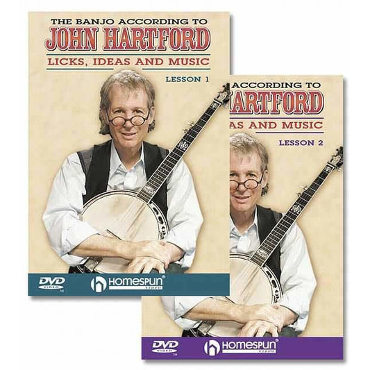 Image 1 of DOWNLOAD ONLY - The Banjo According to John Hartford: Two DVD Set - SKU# 300-DVD61SET : Product Type Media : Elderly Instruments