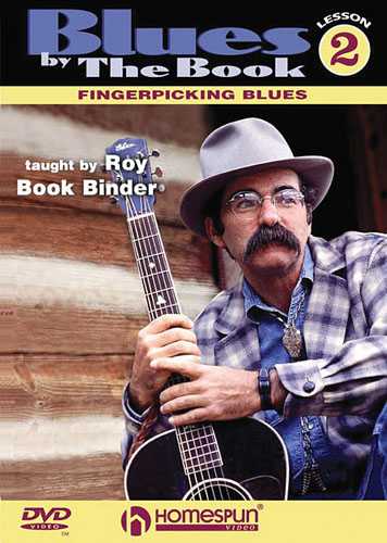 Image 1 of DVD - Blues by the Book: Vol. 2 - Fingerpicking Blues - SKU# 300-DVD63 : Product Type Media : Elderly Instruments