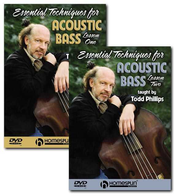 Image 1 of DVD - Essential Techniques for the Acoustic Bass: Two DVD Set - SKU# 300-DVD68SET : Product Type Media : Elderly Instruments