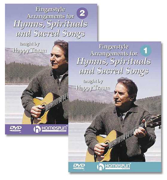 Image 1 of DVD - Fingerstyle Arrangements for Hymns, Spirituals and Sacred Songs: Two DVD Set - SKU# 300-DVD71SET : Product Type Media : Elderly Instruments