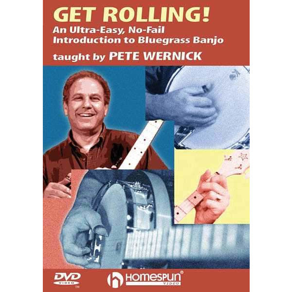 Image 1 of DIGITAL DOWNLOAD ONLY - Get Rolling-An Ultra-Easy, No-Fail Introduction to Bluegrass Banjo - SKU# 300-DVD75 : Product Type Media : Elderly Instruments
