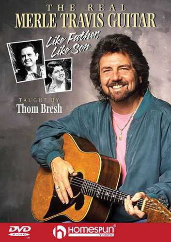 Image 1 of DVD-The Real Merle Travis Guitar - Like Father, Like Son - SKU# 300-DVD77 : Product Type Media : Elderly Instruments