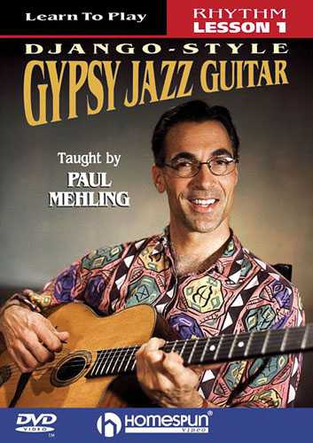 Image 1 of DVD - Learn to Play Django-Style Gypsy Jazz Guitar: Vol. 1 - Rhythm - SKU# 300-DVD82 : Product Type Media : Elderly Instruments