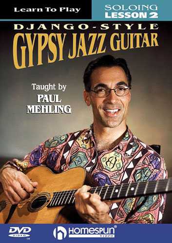 Image 1 of DVD - Learn to Play Django-Style Gypsy Jazz Guitar: Vol. 2 - Soloing - SKU# 300-DVD83 : Product Type Media : Elderly Instruments