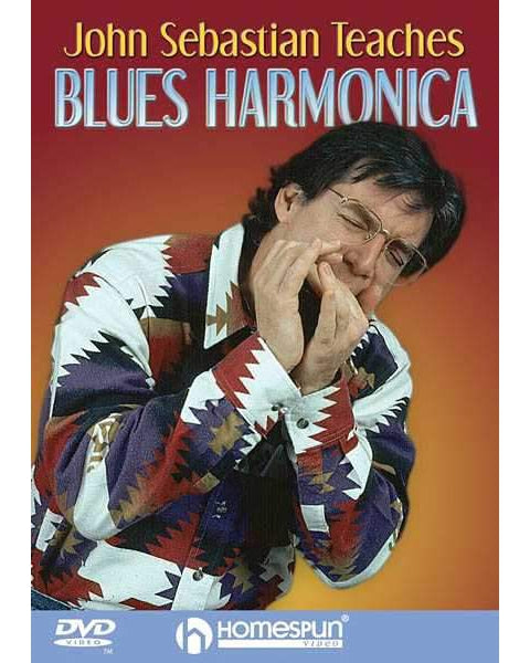 Image 1 of DVD - John Sebastian Teaches Blues Harmonica - SKU# 300-DVD90 : Product Type Media : Elderly Instruments