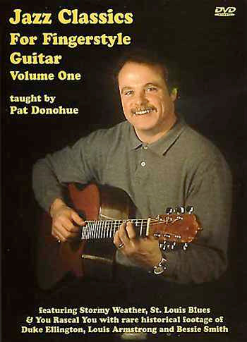 Image 1 of DVD - Jazz Classics for Fingerstyle Guitar, Vol. 1 - SKU# 304-DVD942 : Product Type Media : Elderly Instruments