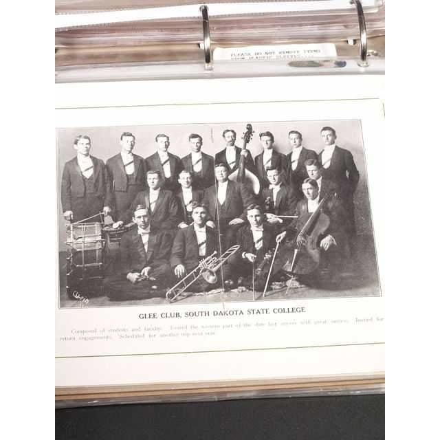 Image 1 of Announcement Brochure From South Dakota State College Department of Music (1911-1912) - SKU# 300U-827 : Product Type Media : Elderly Instruments
