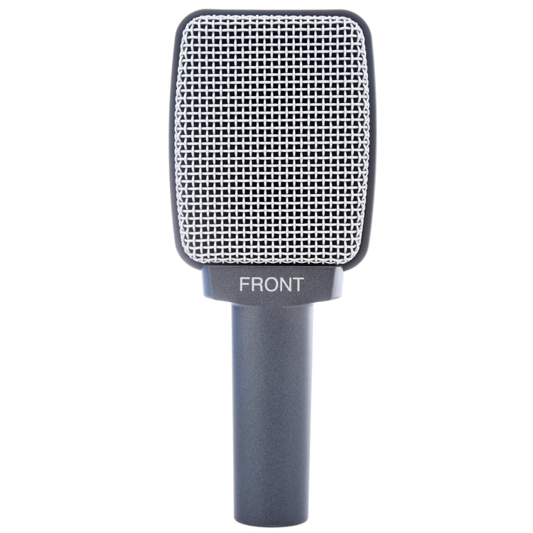 Front of Sennheiser E609 Silver Dynamic Microphone