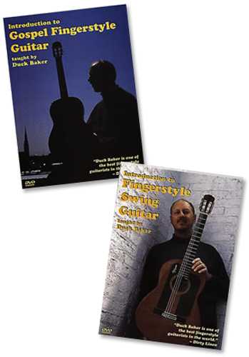 Image 1 of Duck Baker's Gospel and Swing Fingerstyle Guitar - SKU# 304-D313SET : Product Type Media : Elderly Instruments