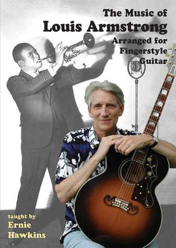 Image 1 of DVD-The Music of Louis Armstrong Arranged for Fingerstyle Guitar - SKU# 304-DVD1000 : Product Type Media : Elderly Instruments