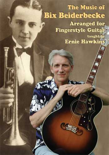 Image 1 of DVD-The Music of Bix Beiderbecke Arranged for Fingerstyle Guitar - SKU# 304-DVD1003 : Product Type Media : Elderly Instruments