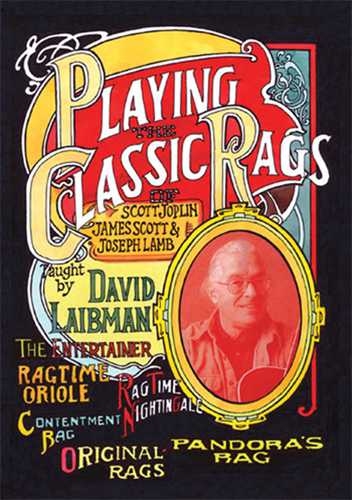 Image 1 of DVD - Playing the Classic Rags of Scott Joplin, James Scott & Joseph Lamb - SKU# 304-DVD1005SET : Product Type Media : Elderly Instruments