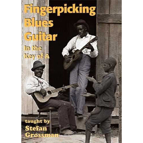 Image 1 of DVD - Fingerpicking Blues Guitar-In the Key of A - SKU# 304-DVD1028 : Product Type Media : Elderly Instruments