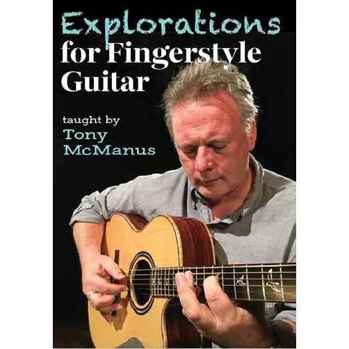 Image 1 of DVD - Explorations for Fingerstyle Guitar - SKU# 304-DVD1039 : Product Type Media : Elderly Instruments