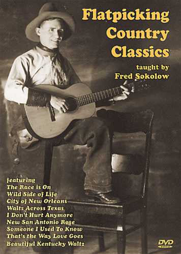 Image 1 of DVD - Flatpicking Country Classics - SKU# 304-DVD410 : Product Type Media : Elderly Instruments