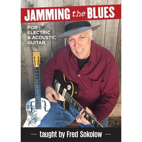 Image 1 of DVD - Jamming the Blues for Electric & Acoustic Guitar - SKU# 304-DVD419 : Product Type Media : Elderly Instruments
