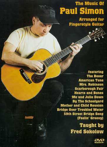 Image 1 of DVD-The Music of Paul Simon Arranged for Fingerstyle Guitar - SKU# 304-DVD501 : Product Type Media : Elderly Instruments