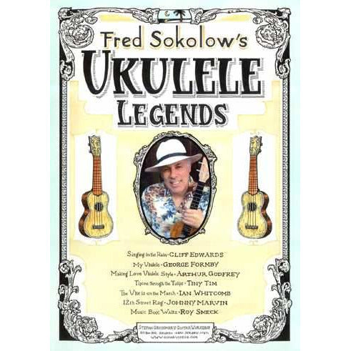 Image 1 of DVD - Fred Sokolow's Ukulele Legends - SKU# 304-DVD706 : Product Type Media : Elderly Instruments