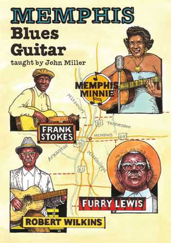 Image 1 of DVD - Memphis Blues Guitar - SKU# 304-DVD820 : Product Type Media : Elderly Instruments