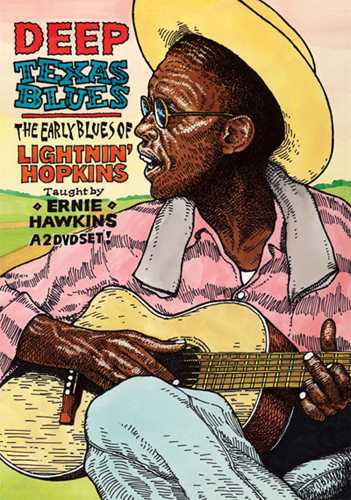 Image 1 of DVD - Deep Texas Blues: The Early Blues of Lightnin' Hopkins - SKU# 304-DVD828SET : Product Type Media : Elderly Instruments