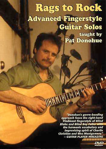 Image 1 of DVD - Rags to Rock - Advanced Fingerstyle Guitar Solos - SKU# 304-DVD924 : Product Type Media : Elderly Instruments