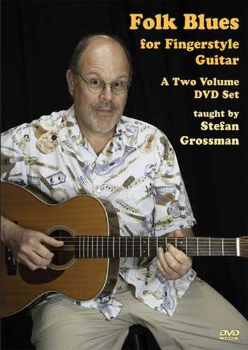 Image 1 of DVD - Folk Blues for Fingerstyle Guitar - SKU# 304-DVD990SET : Product Type Media : Elderly Instruments