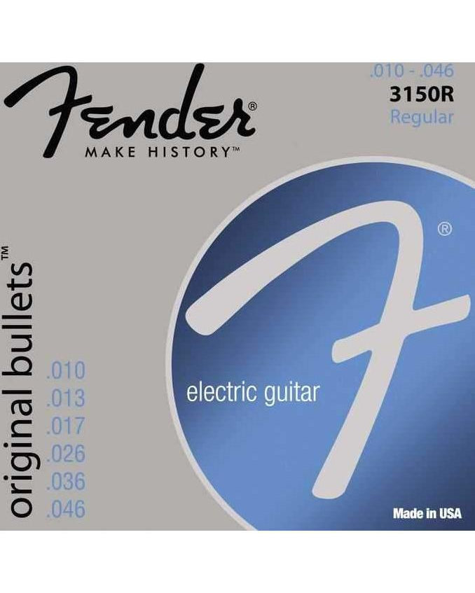 Image 1 of Fender 3150R Original Bullets Pure Nickel Regular Electric Guitar Strings - SKU# 3150R : Product Type Strings : Elderly Instruments